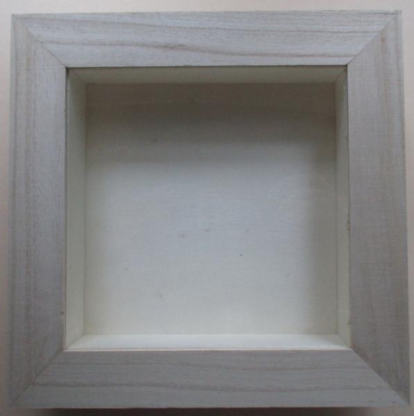 Holz Rahmen mit Plexiglasscheibe, 15 x 15 cm Artemio