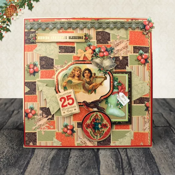 Classic Christmas Luxury Topper Set, Hunkydory