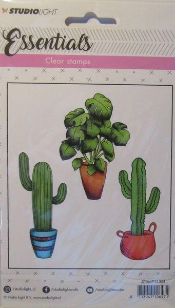 Studiolight, Essentials Stamps Cactus