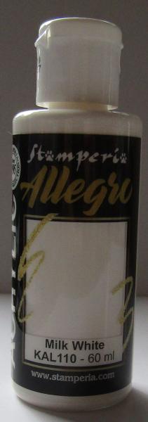 Stamperia, Allegro Milk White
