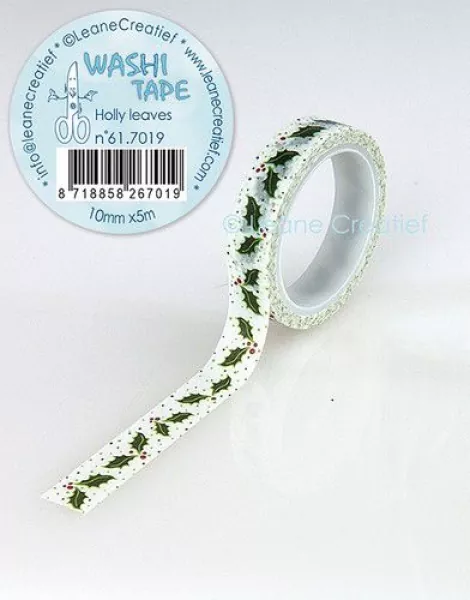 Leane Creativ - Washi tape Stechpalme