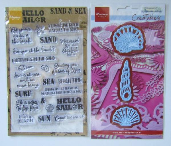 Marianne Design, Set Die, Stamp, Papers