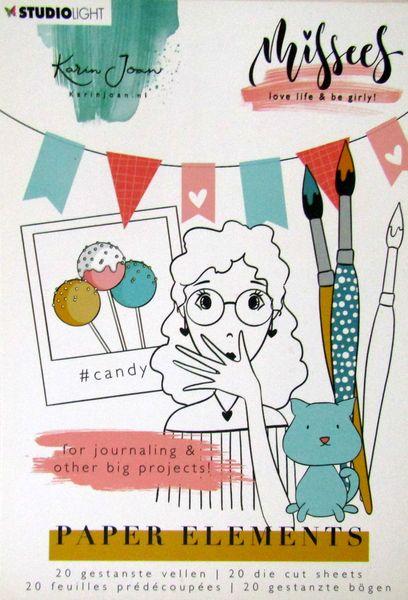 Studiolight • Paper Pad Missees love life & be girly