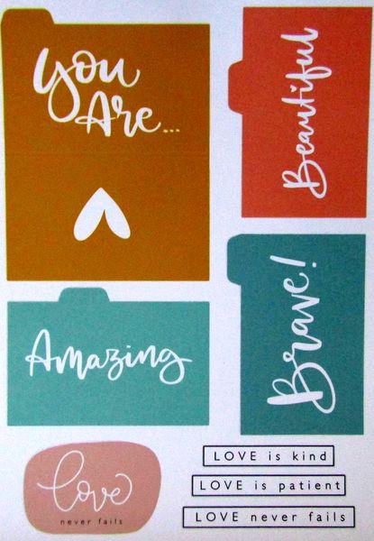 Studiolight • Paper Pad Missees love life & be girly