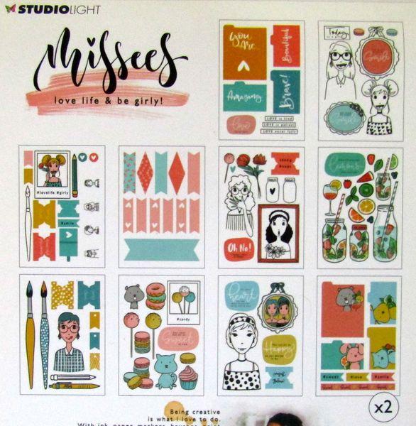 Studiolight • Paper Pad Missees love life & be girly