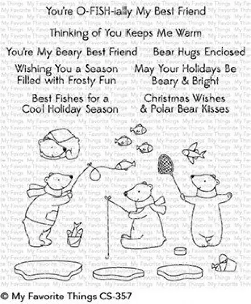 My Favorite Things Beary Best Friends Clear Stamps