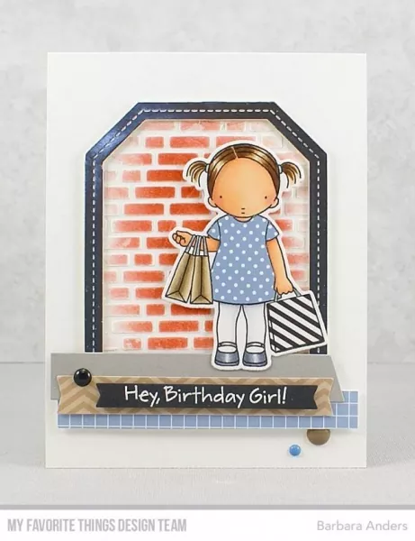 My Favorite Things Pure Innocence Birthday Girl Clear Stamps
