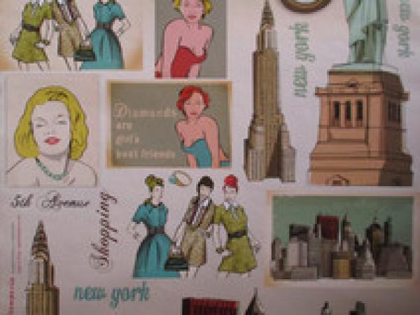 Decoupage Papier, New York Stamperia