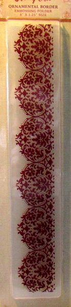 Crafters Companion, Embossingfolder Ornamental Border