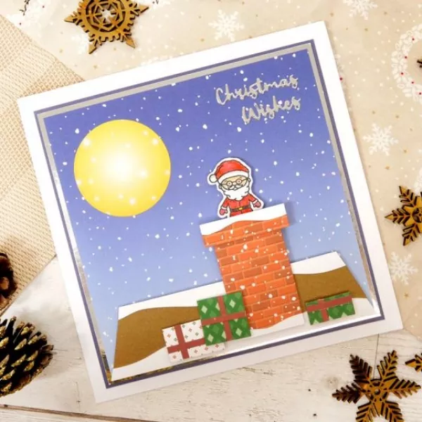 Hunkydory, Happy Town Stamp Set - Mr & Mrs Claus