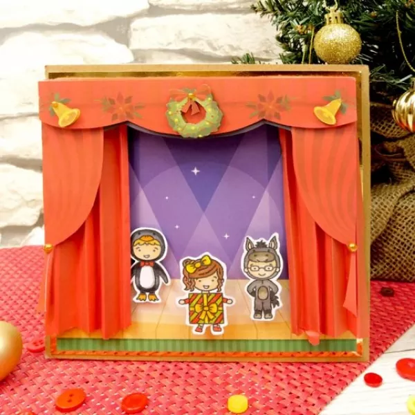 Hunkydory, Happy Town at Christmas 6"x6" Paper Pad
