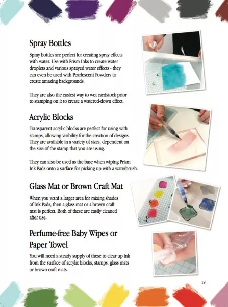 Prism Crafting Handbook Vol 3 - Prism Ink Pads, Hunkydory