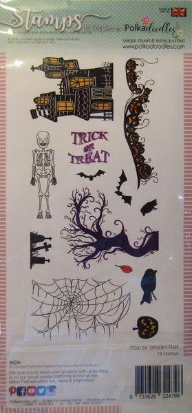 Polkadoodles, Stamps Spooky Time