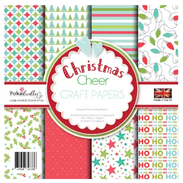 Polkadoodles Christmas Cheer Paper Pack