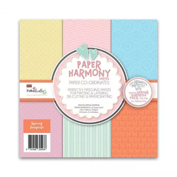 Polkadoodles Spring Harmony Paper Pack