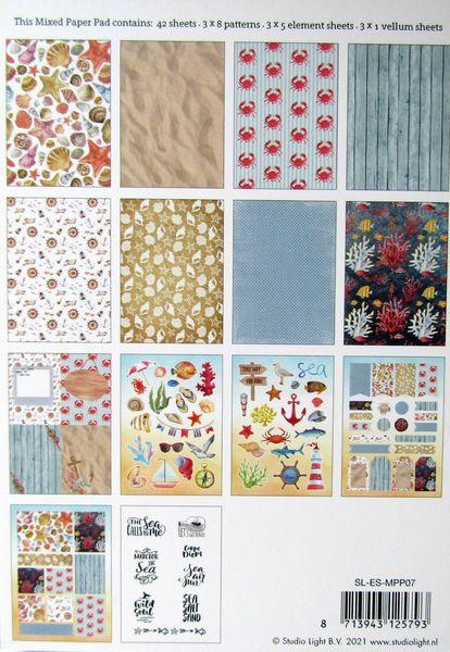 Studiolight • Mixed Paper Pad The Sea calls me