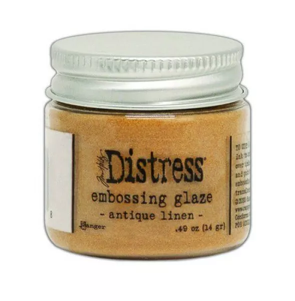 Ranger Distress Embossing Glaze Antique Linen Tim Holtz