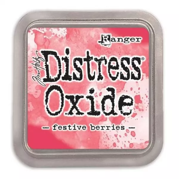 Ranger Distress Oxide - Festive Berries , Tim Holtz