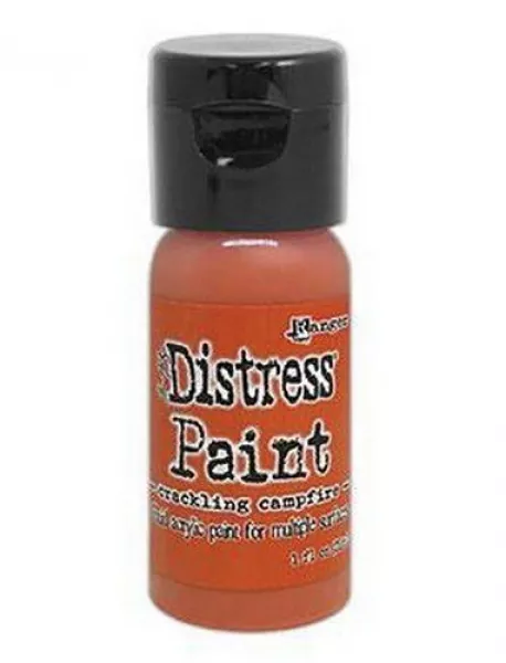 Ranger Distress Paint Flip Cap Bottle Crackling Campfire , Tim Holtz