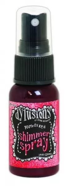 Ranger Dylusions Shimmer Spray 29 ml - postbox red , Dyan Reaveley