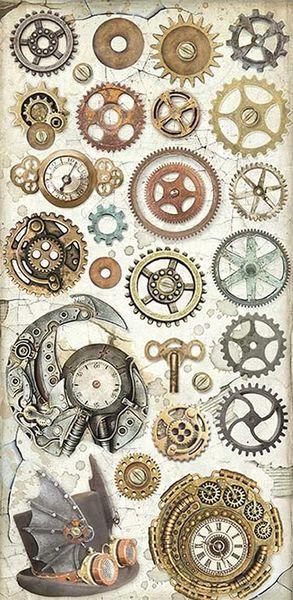 Stamperia, Collectables Voyages Fantastiques 6x12 Inch Paper Pack