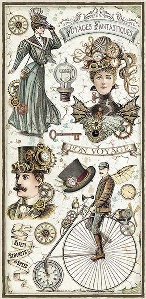Stamperia, Collectables Voyages Fantastiques 6x12 Inch Paper Pack