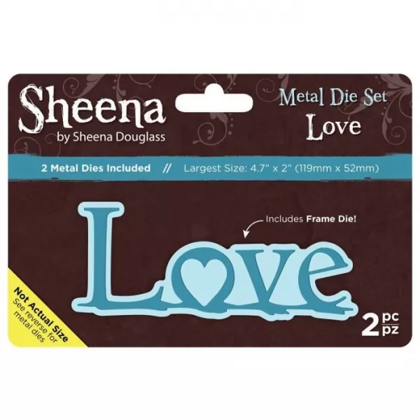Sheena Douglass Metal Die Set - Love, Crafters Companion
