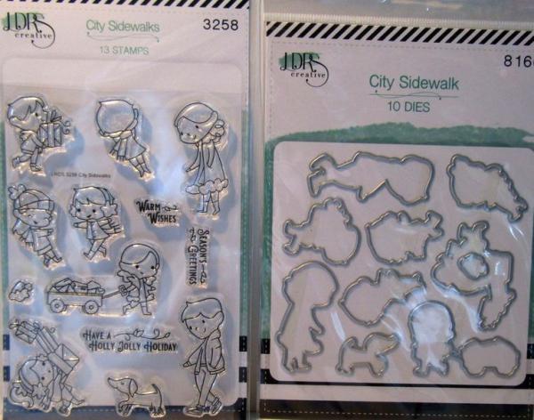 LDRS, Stamp.- and Die Set City Sidewalks