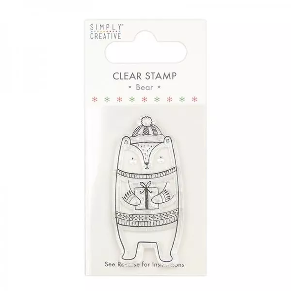 Simply Creative Bear Clear Stamp