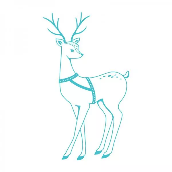 Simply Creative Deer Clear Stamp