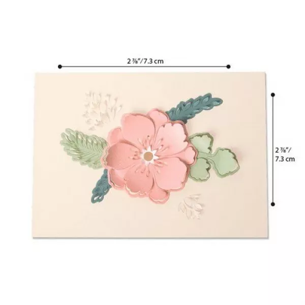 Sizzix Thinlits Die Set - 13PK Peony Pop-Up