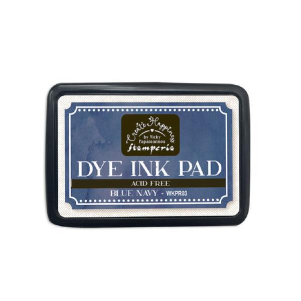 Stamperia, Create Happiness Dye Ink Pad Blue Navy