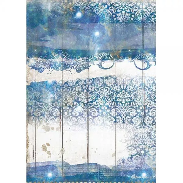 Stamperia Rice Paper Romantic Sea Dream Texture