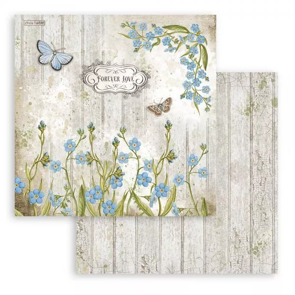 Stamperia Romantic Garden House 8x8 Inch Paper Pack