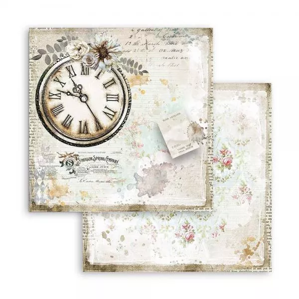 Stamperia Romantic Journal Inch Paper Pack