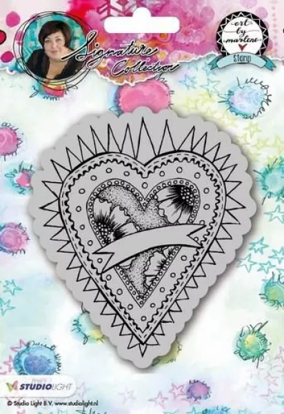 Studio Light Cling Stamp Hearts Art By Marlene 2.0 nr.23, Studio Light