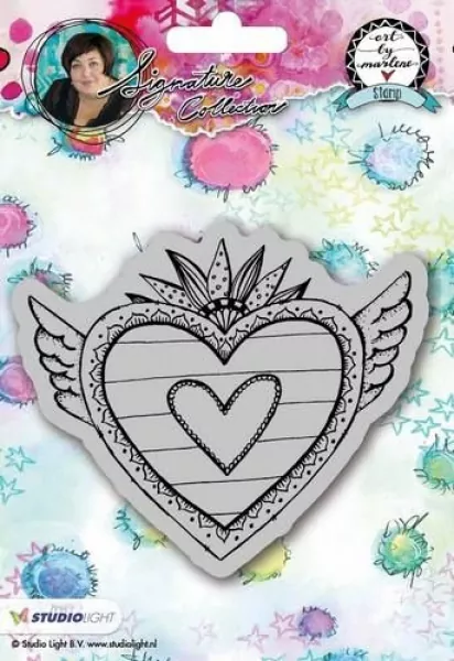 Studio Light Cling Stamp Hearts Art By Marlene 2.0 nr.24