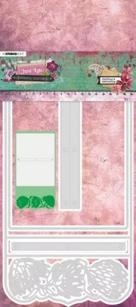 Studiolight Embossing Die Cut Stencil Just Lou Botanical Collection nr.11