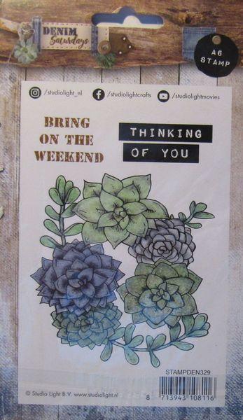 Studiolight, Stamps Denim Saturday, Thinking of you