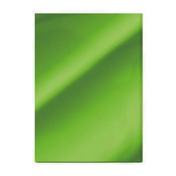 Tonic Studios mirror card - gloss - emerald green 5 Bg A4