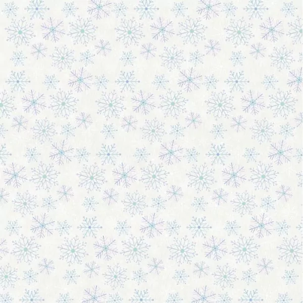 Sara Signature Glittering Snowflakes 12x12" Vellum Pad
