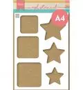 Marianne D - Mask Stencil Squares & stars