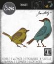 Sizzix, Thinlits Die by Tim Holtz Feathered Friends