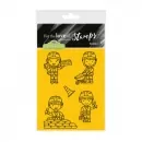 For the Love of Stamps - Happy Town - Builder, Hunkydory