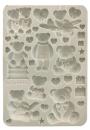 Stamperia, The Owl's House A5 Silicon Mould Teddy Bears